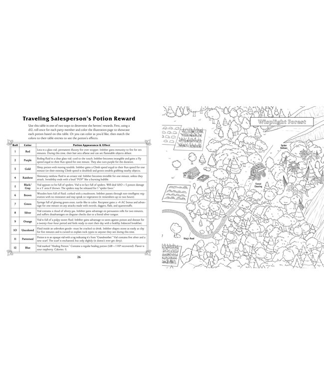 The Dungeonmeister Goblin Quest Coloring