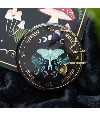 Something Different Luna Moth Pendulum Divination Kit
