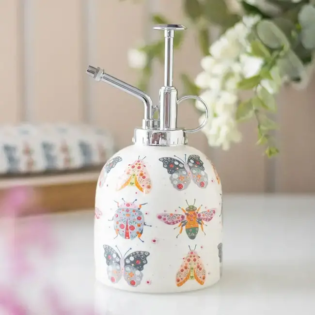 Whimsical Watering: The Floral Bug Plant Mister!