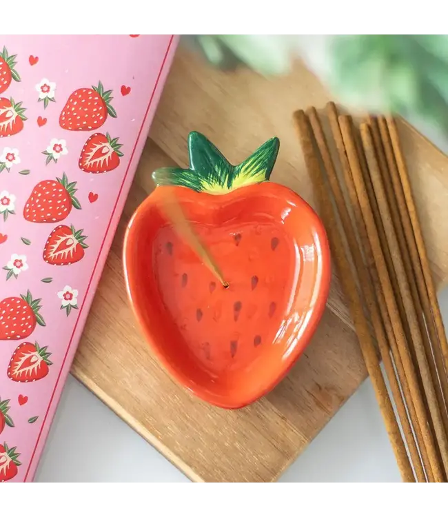 Sweet Serenity: Strawberry Incense Holder