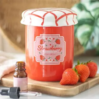 Something Different Strawberry Jam Jar Burner & Warmer