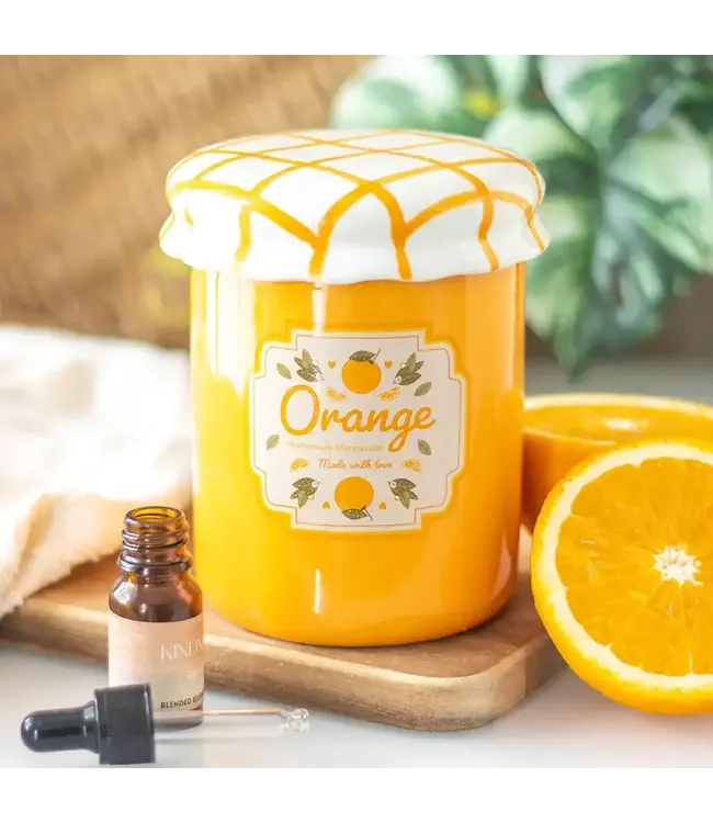 Zesty Vibes: Orange Marmalade Oil Burner!