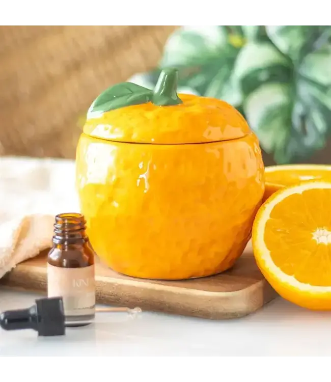 Citrus Scent-sation: The Orange Oil Burner!