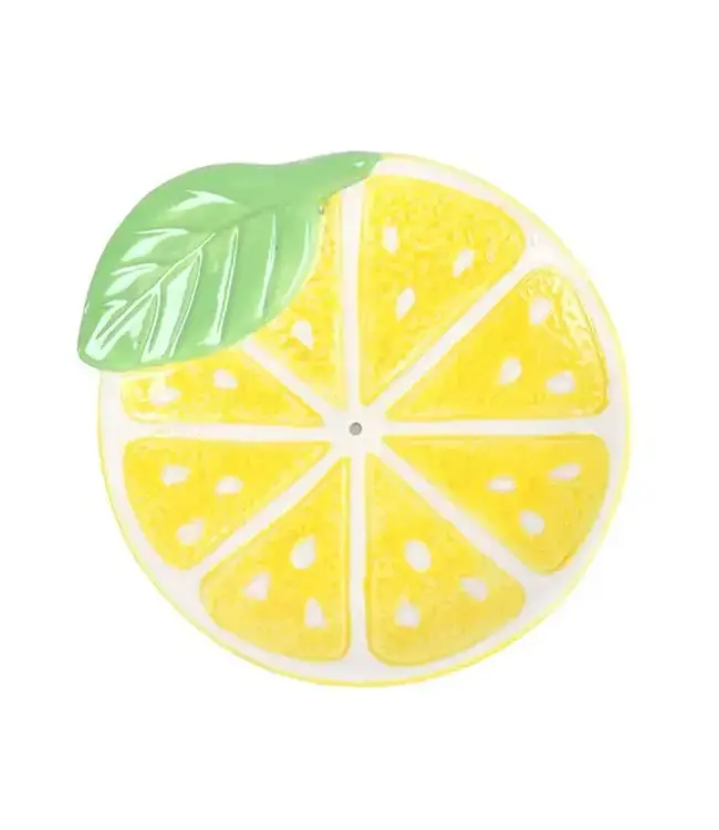 Zest for Relaxation: Lemon Slice Incense Holder