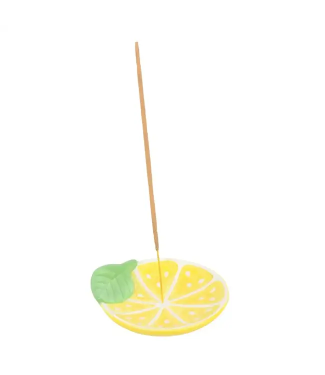 Zest for Relaxation: Lemon Slice Incense Holder