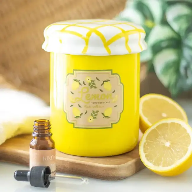 Zesty Vibes: Lemon Curd Oil Burner & Wax Warmer
