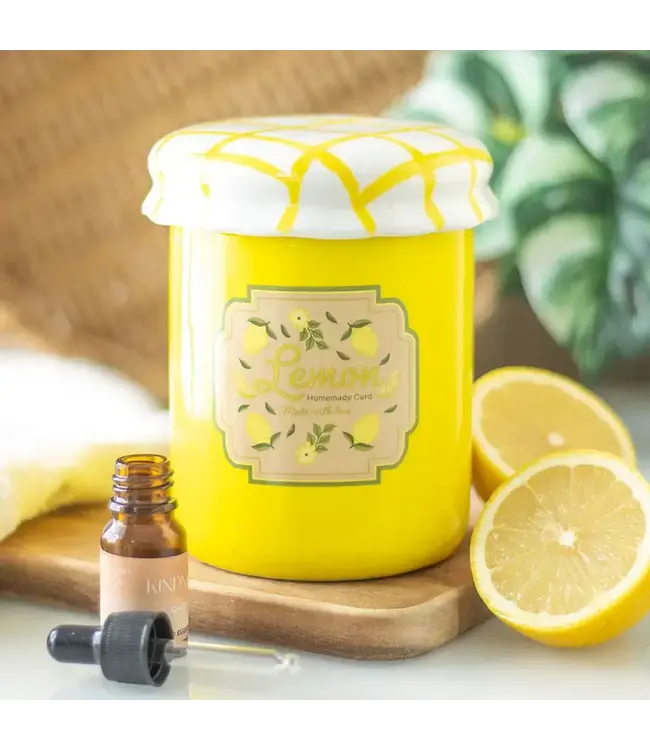 Zesty Vibes: Lemon Curd Oil Burner & Wax Warmer