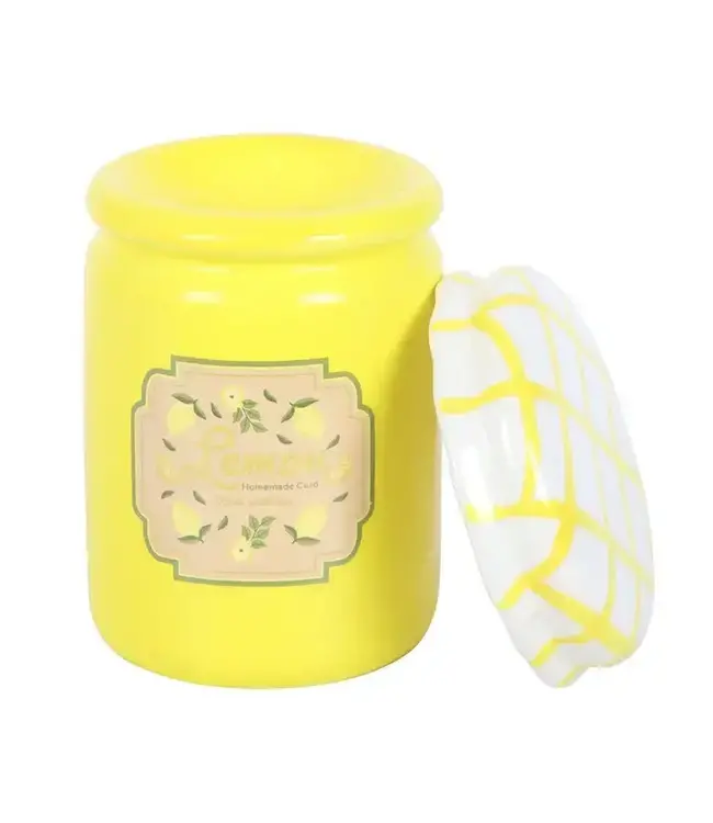 Zesty Vibes: Lemon Curd Oil Burner & Wax Warmer