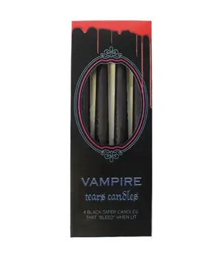 Something Different Set of 4 Gothic Vampire Tears Candles