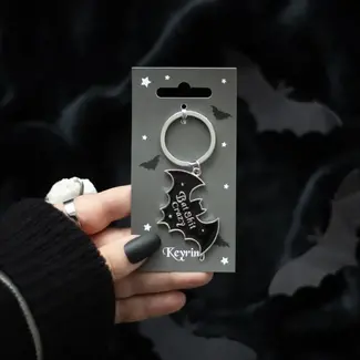 Something Different Bat Shit Crazy Keyring