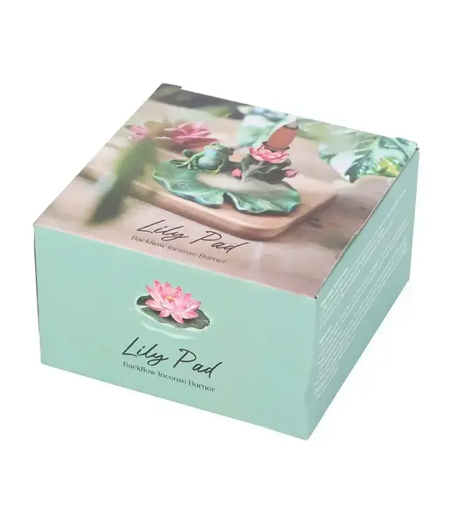 Frog-tastic Serenity: The Lily Pad Incense Experience!