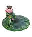 Frog-tastic Serenity: The Lily Pad Incense Experience!