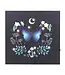 Midnight Moth Light Up Canvas Plaque