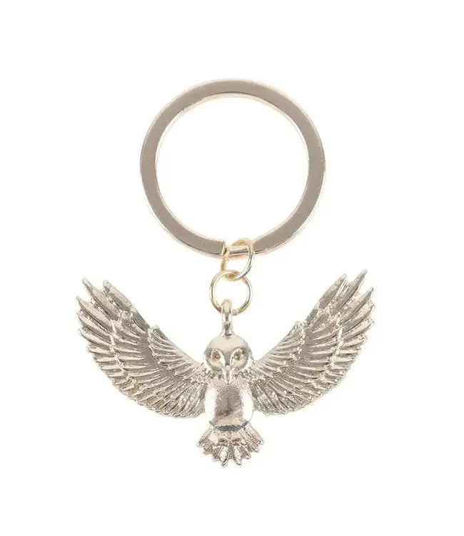 Unlock Good Luck: The Enchanting Owl Keyring!