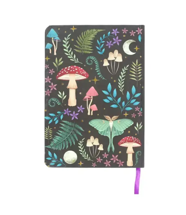 Enchant Your Thoughts: Dark Forest A5 Notebook