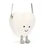 Amuseables Cream Heart Bag