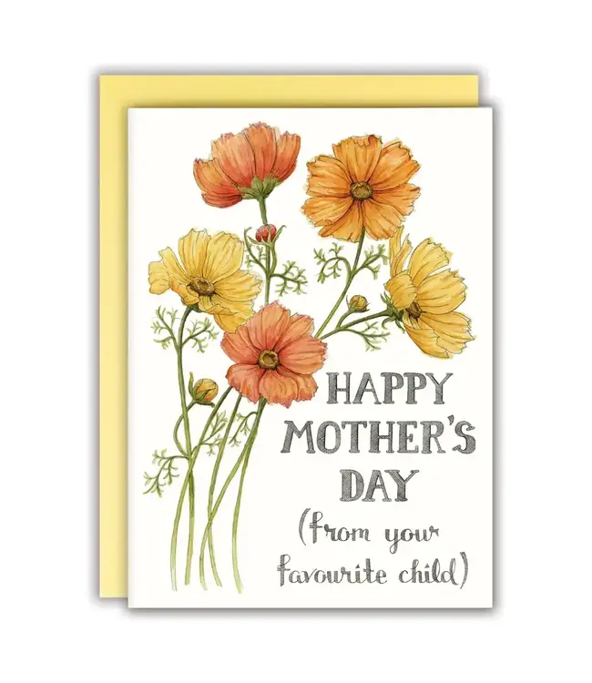 Happy Mother's Day (from Your Favourite Child) Card