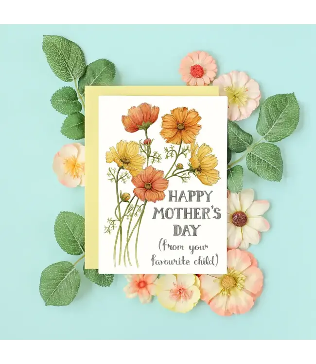 Happy Mother's Day (from Your Favourite Child) Card