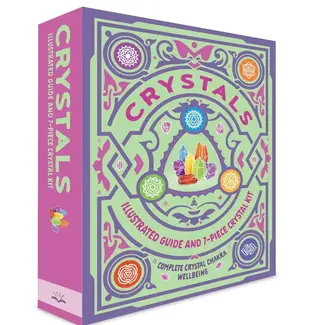 Texas Bookman Chakra Healing Crystals Set And Guidebook