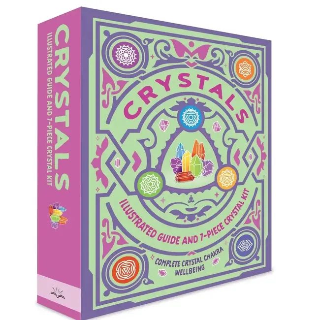 Chakra Healing Crystals Set And Guidebook