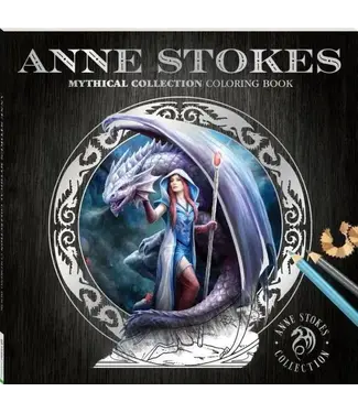 Texas Bookman Anne Stokes : Mythical Collection Colouring Book