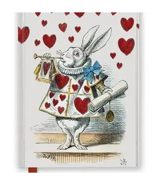 Texas Bookman Alice In Wonderland : White Rabbit Journal
