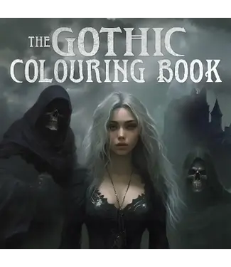Texas Bookman Gothic Colouring Book - Arcturus Horror Colouring