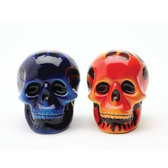 Turn Up the Heat: Flame Skulls Shakers!