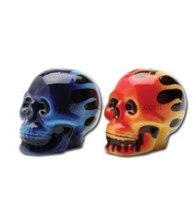 Turn Up the Heat: Flame Skulls Shakers!
