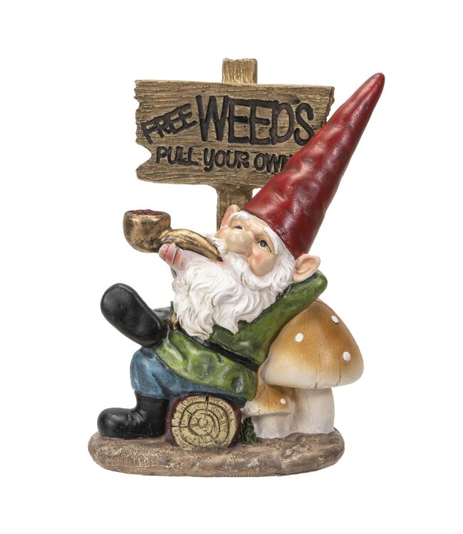 Weed-Free Whimsy: Meet the Gnome!
