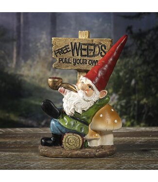 Pacific Giftware Free Weeds Gnome