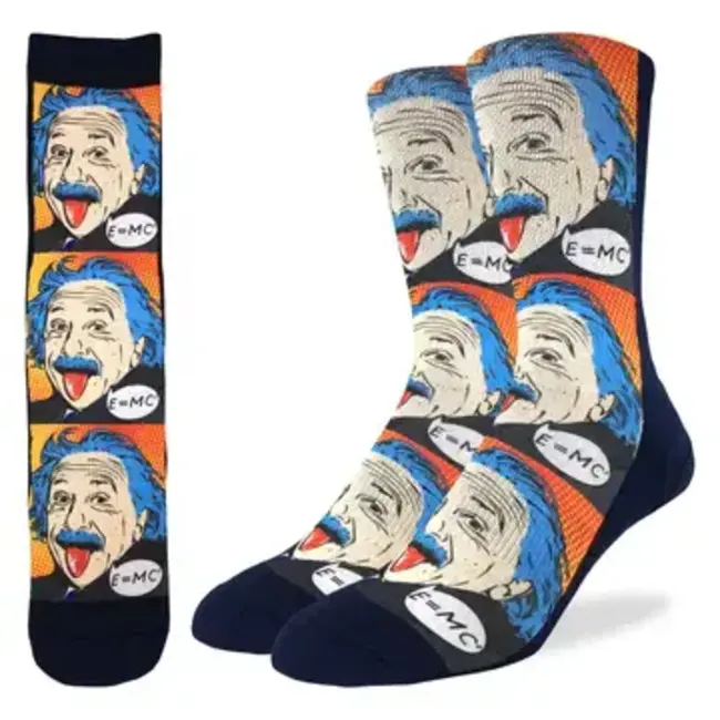 Einstein Approved: Pop Art Socks for the Brilliantly Bold!