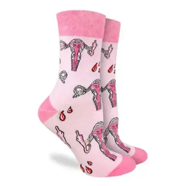 Fierce & Fun: Women's F@*% Off Uteruses Socks!