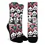 Panda Party for Your Feet: Floral Fun Socks!