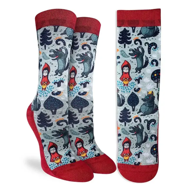 Step into Fairy Tales: Little Red Riding Hood Socks!