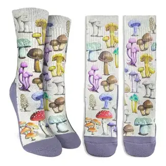 Women's Morphology of Mushrooms Socks