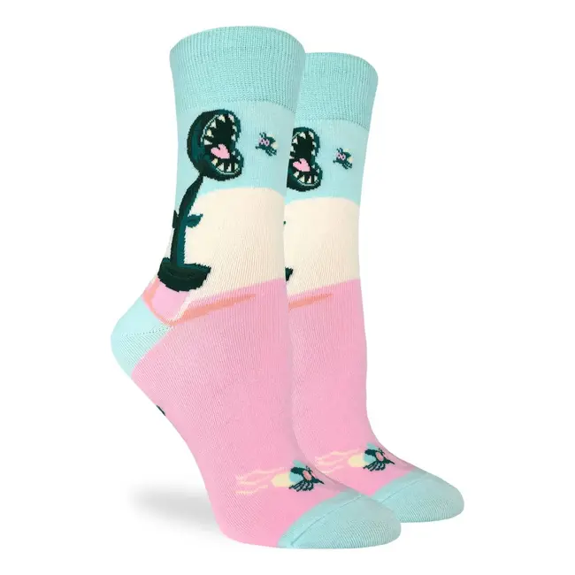 Snap Up Style: Venus Fly Trap Socks!