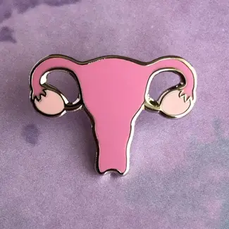 Rad Girl Creations Sisterhood of the Wandering Uterus Pin