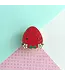 Happy Strawberry Enamel Pin
