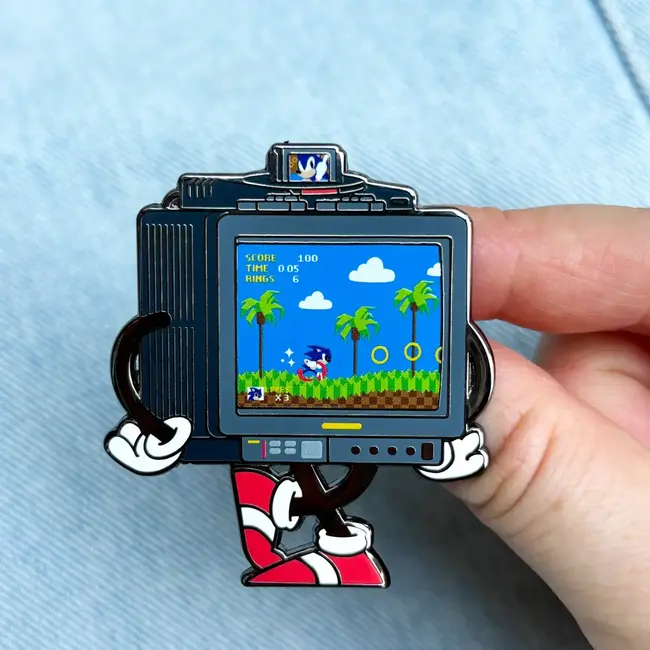 Game On: Speedy Buddy Retro Pin!
