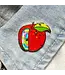 Whimsical Magic Apple Rainbow Enamel Pin – Pin Your Dreams!