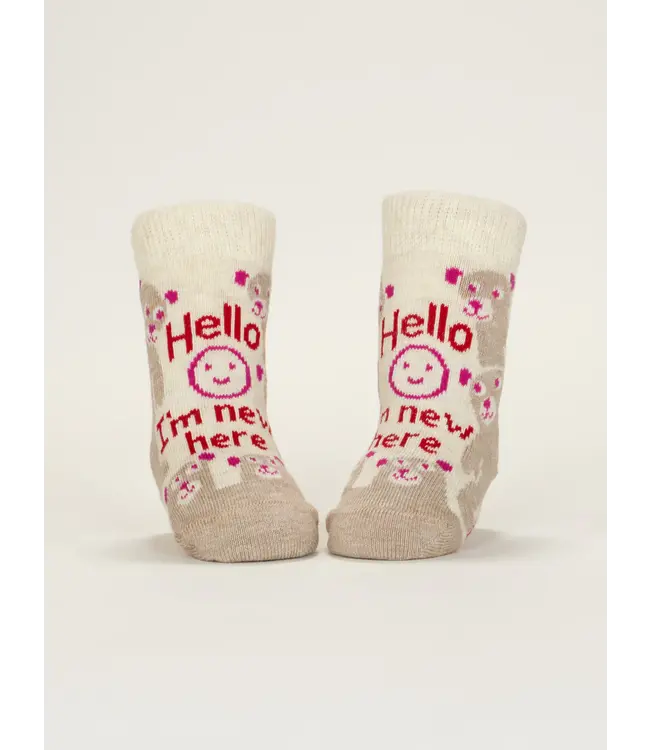 I'm New/Screaming Baby Socks