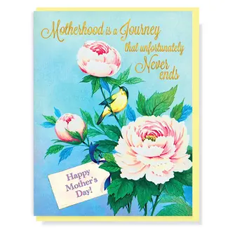 Smitten Kitten Motherhood Is A Journey Card