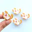 Pawsitively Purrfect: Orange & White Cat Enamel Pin!