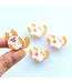 Pawsitively Purrfect: Orange & White Cat Enamel Pin!