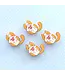 Pawsitively Purrfect: Orange & White Cat Enamel Pin!