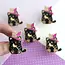 Spook-tacular Black Cat Witch Hat Enamel Pin!
