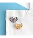 Tabby-tastic Enamel Pin: Purr-fect for Love!
