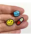 Pop Your Style: Mini Pill Trio Enamel Pins!