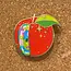 Whimsical Magic Apple Rainbow Enamel Pin – Pin Your Dreams!